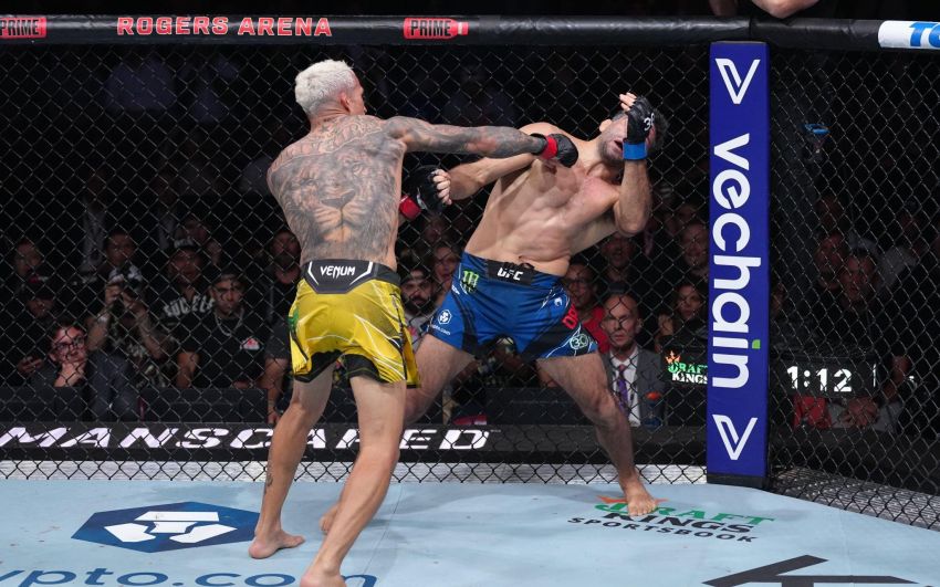 Чарльз Оливейра уничтожил Бенеила Дариуша на UFC 289