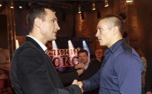 Владимир Кличко проводит спарринги с Александром Усиком