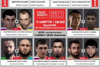 Результаты взвешивания FIGHT NIGHTS GLOBAL 60