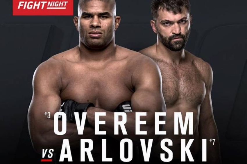 Видео боя Алистар Оверим - Андрей Орловский UFC Fight Night 87