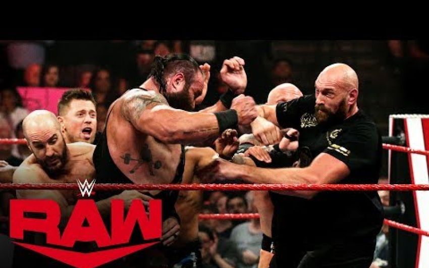 Тайсон Фьюри подрался в WWE