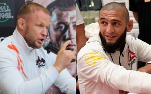 Александр Шлеменко - о действиях Чимаева: "Зачем было писать "порвем" Хабибу? Это же заслуженный на Кавказе человек"