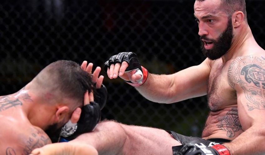 Роман Долидзе победил Джона Аллана на UFC on ESPN 19