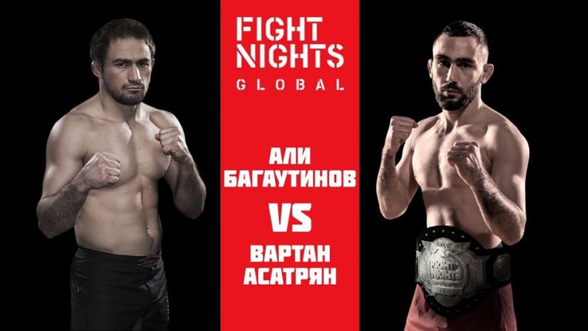 Али Багаутинов и Вартан Асатрян устроили потасовку на турнире Fight Nights Global 90
