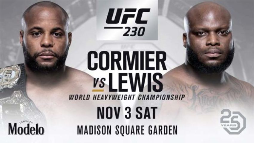  РП ММА №33: UFC 230 Кормье vs. Льюис