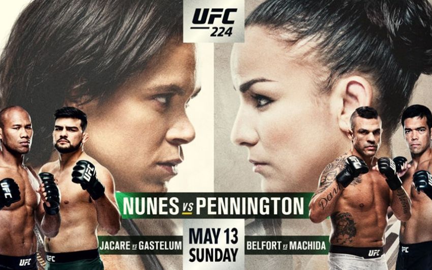 Face-off главных участников турнира UFC 224