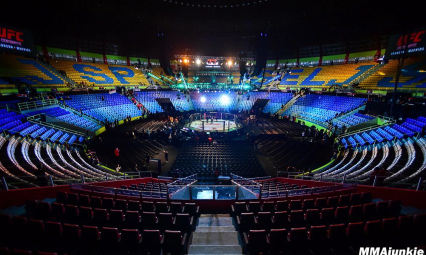 Турнир UFC Fight Night 137 в Сан-Паулу посетило 9485 человек