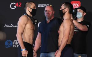 Видео боя Умар Нурмагомедов - Сергей Морозов UFC on ESPN 20