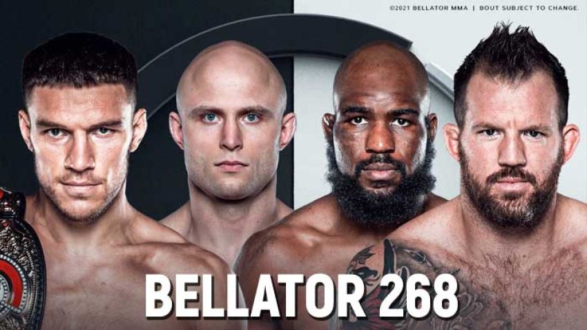 Bellator 268. Смотреть онлайн прямой эфир