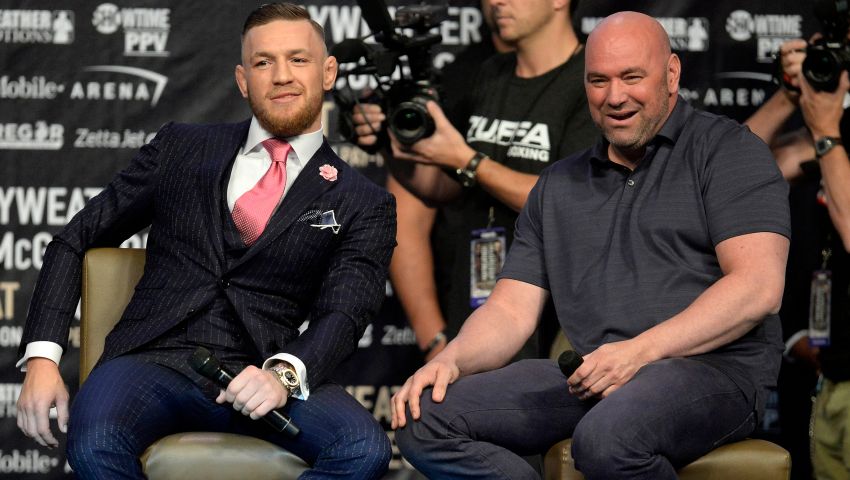 Президент UFC отреагировал на нежелание Конора МакГрегора возвращаться к тестированию на допинг