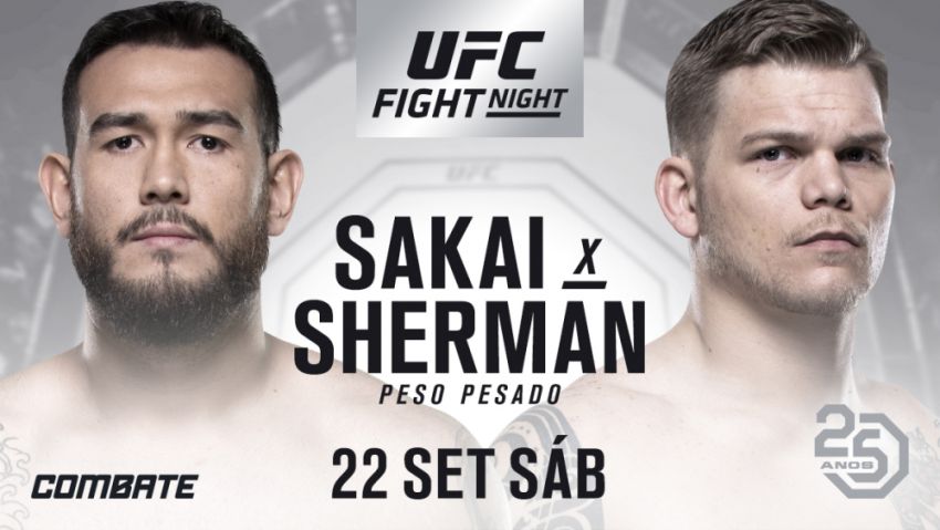 Видео боя Аугусто Сакаи - Чейз Шерман UFC Fight Night 137