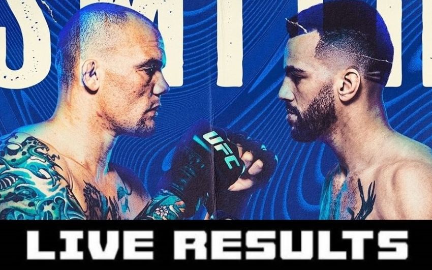 Результаты турнира UFC on ESPN 18: Энтони Смит - Девин Кларк