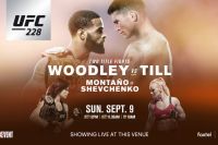 Файткард турнира UFC 228: Тайрон Вудли - Даррен Тилл
