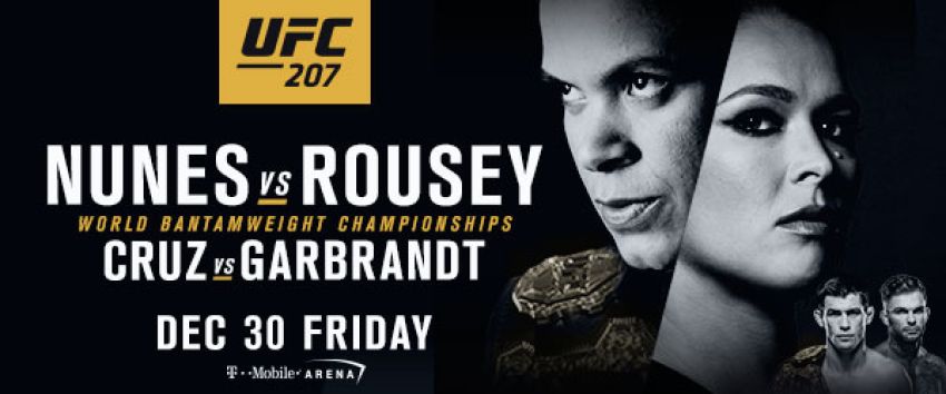 РП UFC №23 UFC 207 Аманда Нуньес - Ронда Роузи