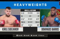 Видео боя Домингос Баррос - Кирилл Сидельников Bellator 230