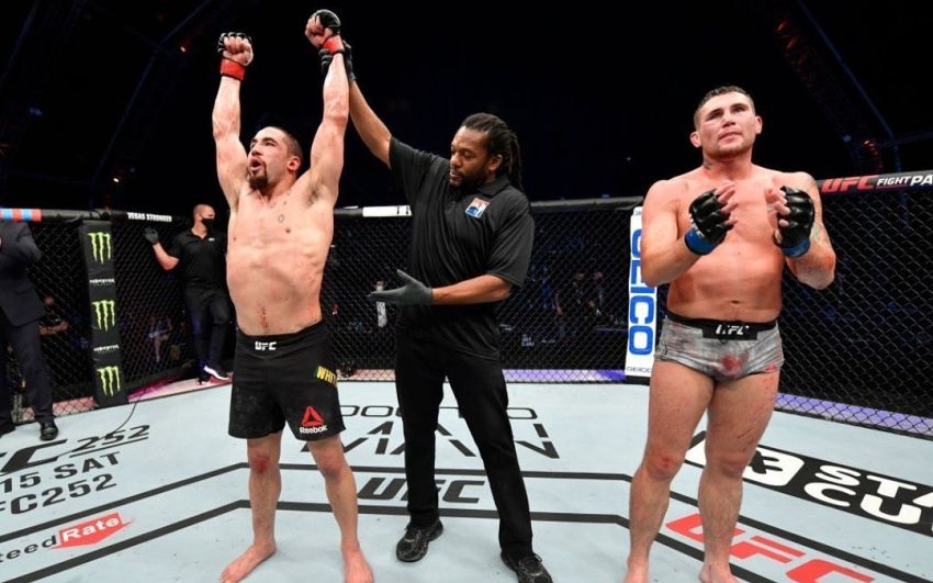 Роберт Уиттакер одолел Даррена Тилла в близком бою на UFC on ESPN 14