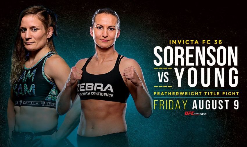 Прямая трансляция Invicta FC 36 Пэм Соренсен - Кэйтлин Янг