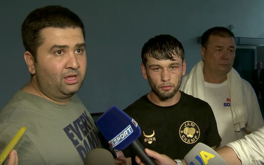 «Постол - боксер с мировым именем, но бой выиграл я». Реакция Наджмиддинова на поражение от украинца