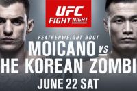 Зарплаты и бонусы участников турнира UFC Fight Night 154: Ренато Мойкано - "Корейский Зомби"