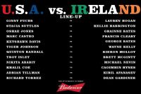 Видео матчевой встречи США - Ирландия