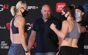 Видео боя Виктория Леонардо - Манон Фиоро UFC on ESPN 20