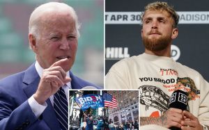 Джейк Пол недоволен нынешним президентом США Джо Байденом