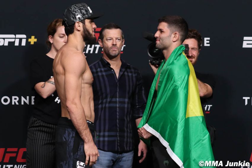 UFC Vegas 31 Results: Islam Makhachev vs Thiago Moises (Video)