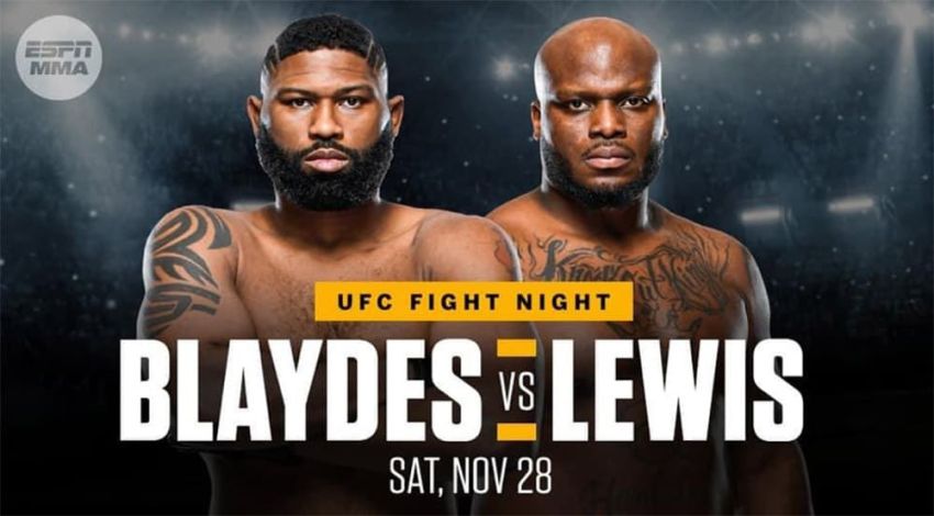 Прямая трансляция UFC on ESPN 18: Кертис Блэйдс - Деррик Льюис