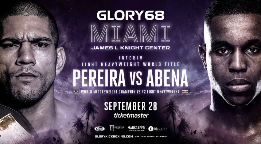 Прямая трансляция Glory 68: Алекс Перейра - Донеги Абена