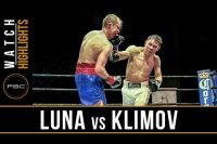 Luna vs Klimov HIGHLIGHTS: April 9, 2017 - PBC on FS1