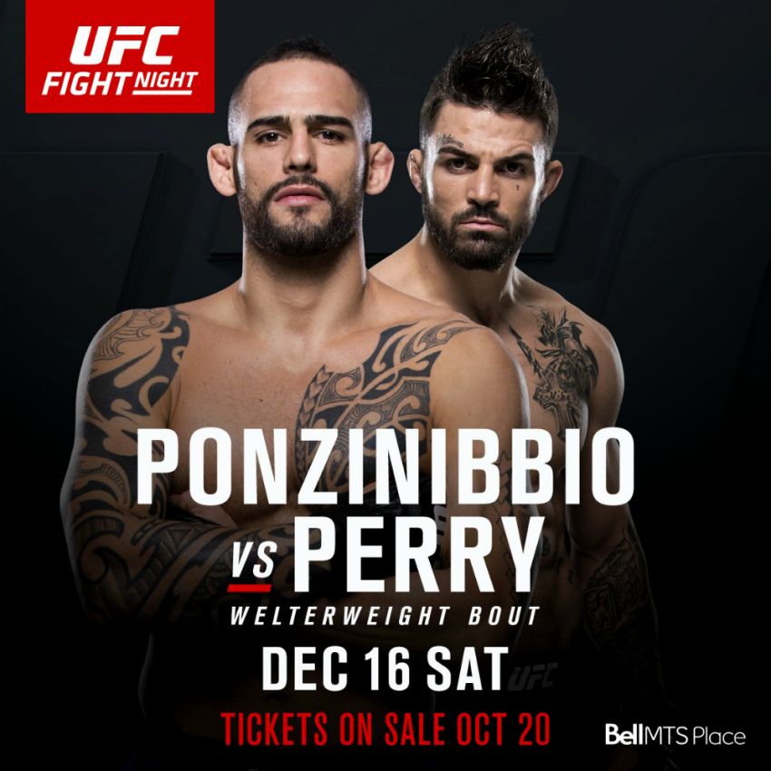Видео боя Сантьяго Понзиниббио - Майк Перри UFC on FOX 26