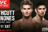 Видео боя Сэйдж Норткатт - Майкл Куиноунс UFC Fight Night 120