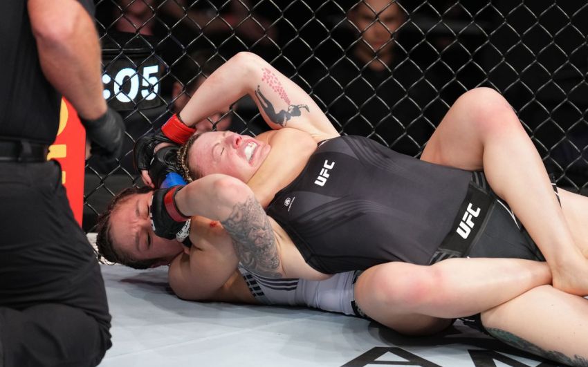 Видео боя Джоан Вуд – Алекса Грассо UFC on ESPN 33