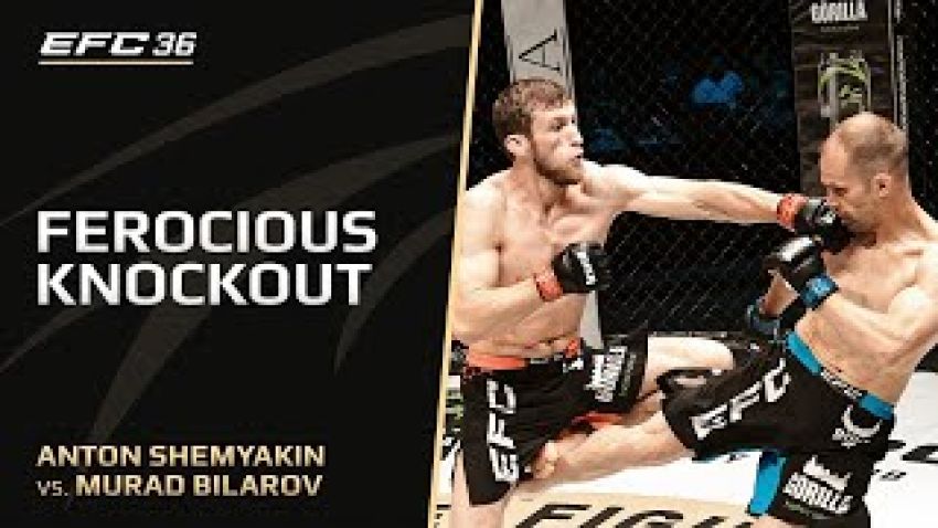 Видео боя Мурад Биларов – Антон Шемякин EFC 36