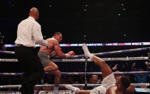 Со-промоутер Джаррелла Миллера считает, что Джошуа не восстановился после боя с Кличко