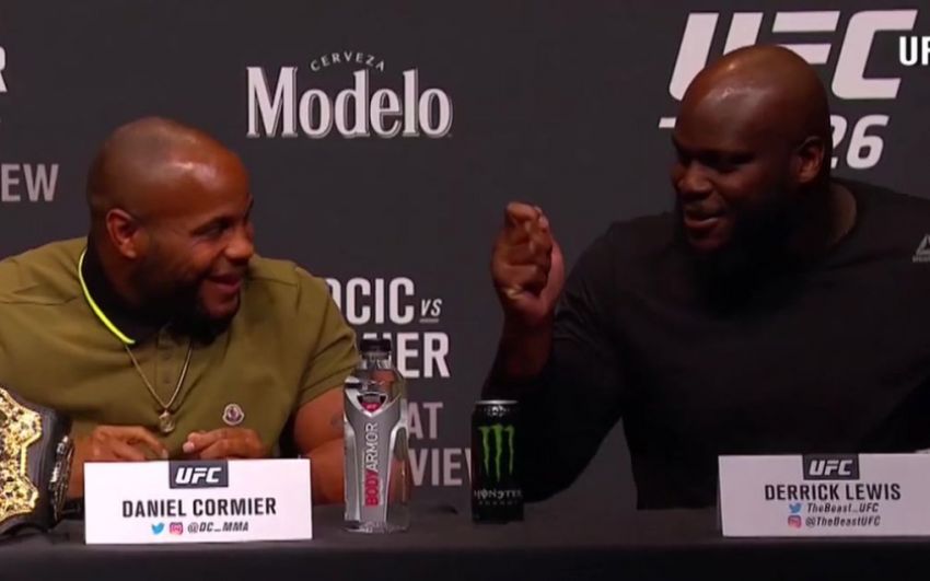 Слух: Даниэль Кормье и Деррик Льюис могут возглавить турнир UFC 230