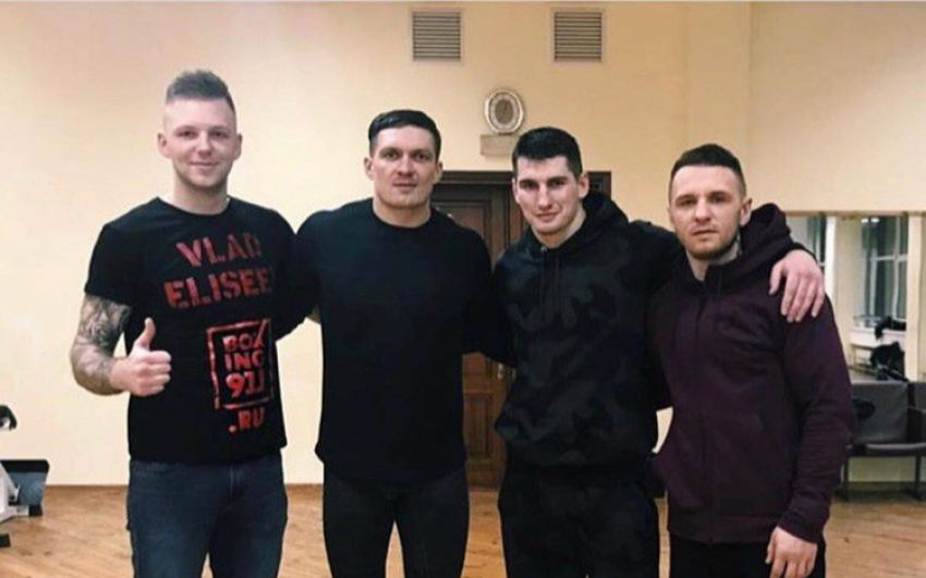 Александр Усик и Алексей Папин