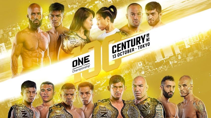 Прямая трансляция ONE Championship 100: Century Деметриус Джонсон – Дэнни Кингад, Аунг Ла Нсанг – Брендон Вера