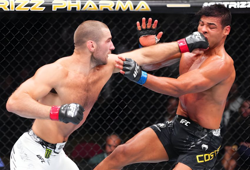Видео боя Шон Стриклэнд – Пауло Коста UFC 302