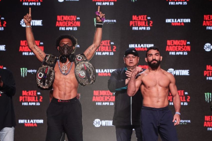 Результаты взвешивания турнира Bellator 277