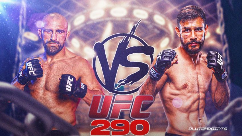 UFC 290. Смотреть онлайн прямой эфир