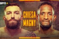 Файткард турнира UFC on ESPN 20: Нил Магни - Майкл Кьеса