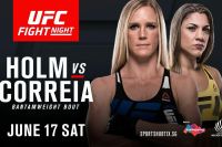 Видео боя Холли Холм - Бет Коррейя UFC Fight Night 111