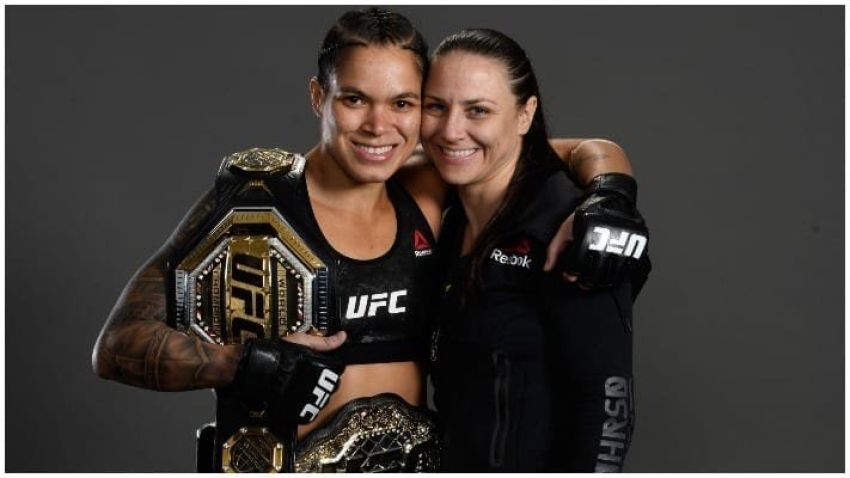 Amanda Nunes and Nina Ansaroff become mothers