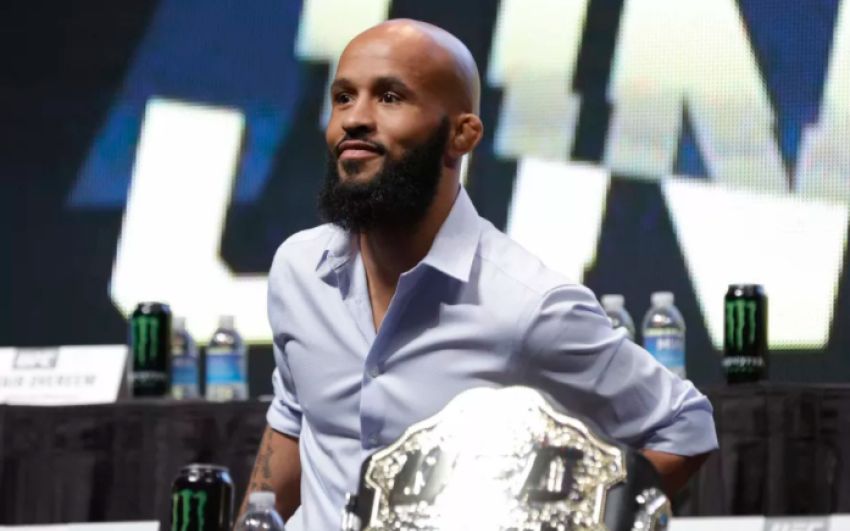 Деметриус Джонсон и Дана Уайт "зарыли топор войны"