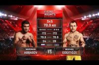 Видео боя Нариман Аббасов - Михаил Гогитидзе Fight Nights Global 90