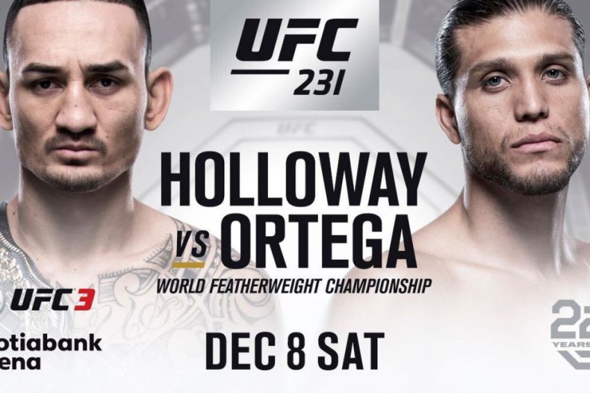 РП ММА №39: UFC 231 Холлоуэй vs. Ортега