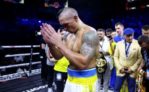Александр Усик назвал своего кумира в спорте