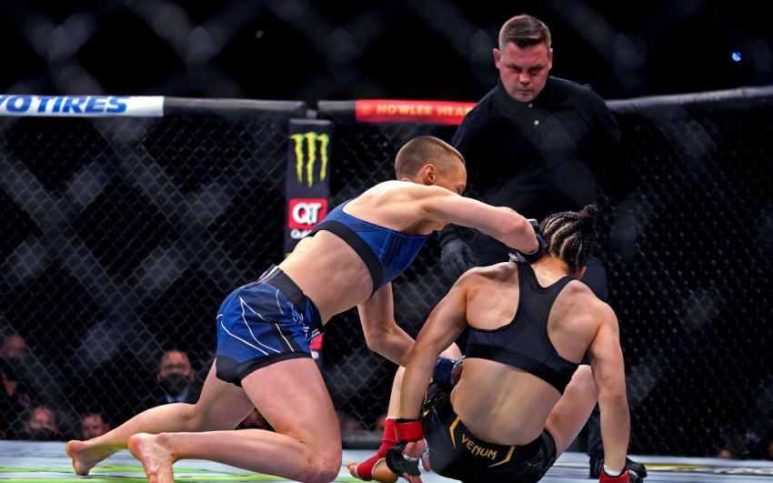 Вейли Жанг прокомментировала свое поражение от Роуз Намаюнас на UFC 261
