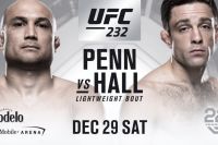 Видео боя Райан Холл - Би Джей Пенн UFC 232